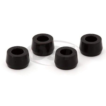 Energy Suspension Black Polyurethane Includes Four Halves For Half Bushings For Hourglass Style 9.8113G